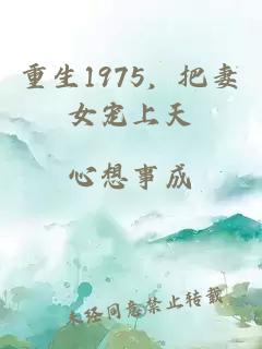 重生1975，把妻女宠上天