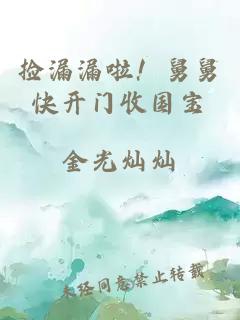 捡漏漏啦！舅舅快开门收国宝