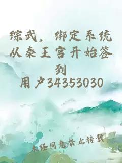 综武，绑定系统从秦王宫开始签到
